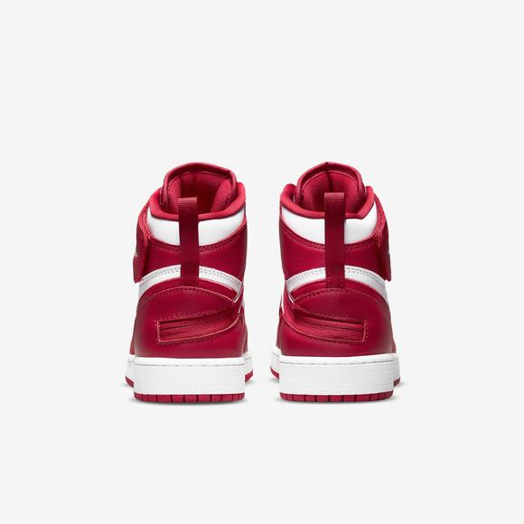 NEW Air Jordan 1 High FlyEase Cardinal Red White Sneakers DC7986 601 - SIZE 4.5Y